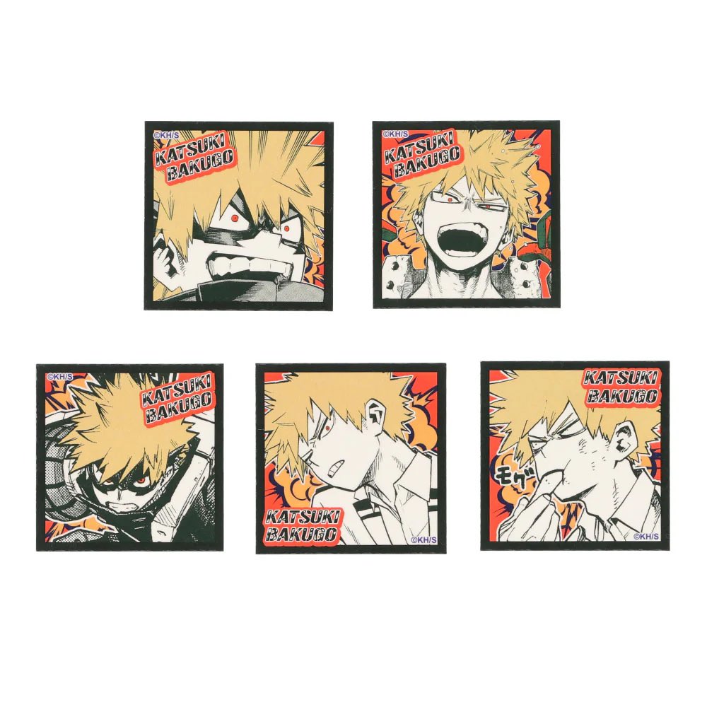 k42wKKihKBGTvXv's tweet photo. 『僕のヒーローアカデミア』爆豪のダイナマーボースナック　特製ステッカー付き　（全5種／ランダム1種入り）
通常価格3024円

ブラインド仕様(ステッカー全5種/ランダム1種入り) 
【賞味期限】2026年4月14日

https://t.co/WPD7uNY8SB https://t.co/V7a6wSIeGa