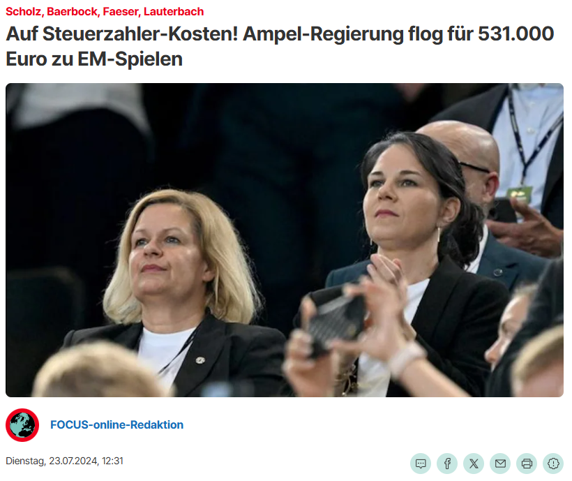 Im Hinblick auf die Aufregung, die der USA-Besuch einiger AfD-Bundestagsabgeordneten wegen Kosten von ca. 60.000 Euro verursacht hat, möchte ich nochmal auf diese Meldung aus dem vergangenen Jahr verweisen: