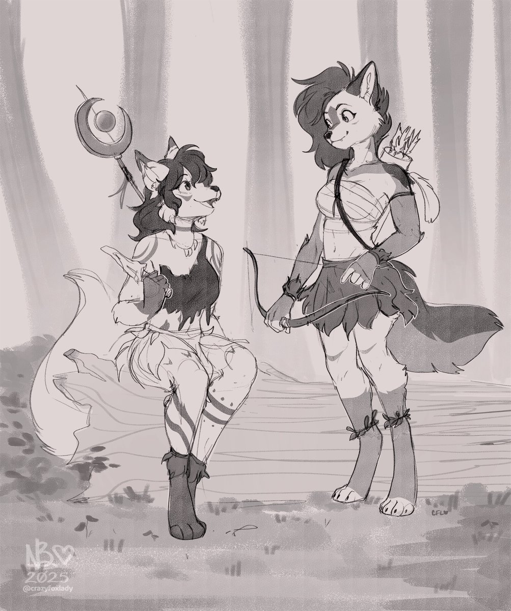 crazyfoxlady's tweet photo. WARRIOR ADVENTURE GIRLIES for Rustin! <33 
The hunt is ON 😁❤️❤️❤️

Thank you! https://t.co/29hNLnlmCZ
