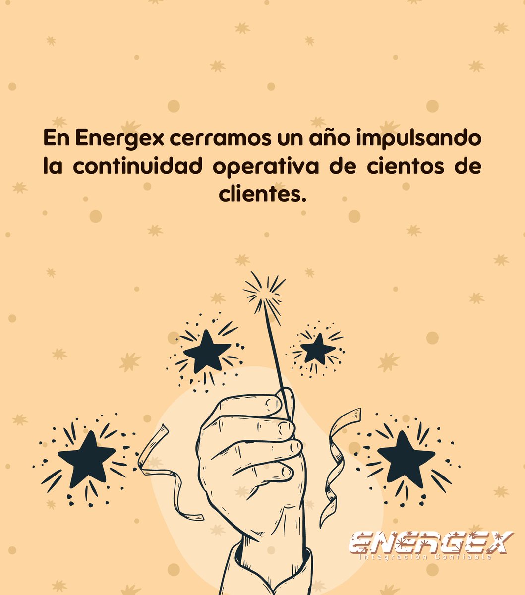 EnergexSA's tweet photo. 🚀 Energex | Tu aliado en continuidad operativa
#CierreDeAño #EnergíaConfiable #Energex https://t.co/UGyQHcSYYQ