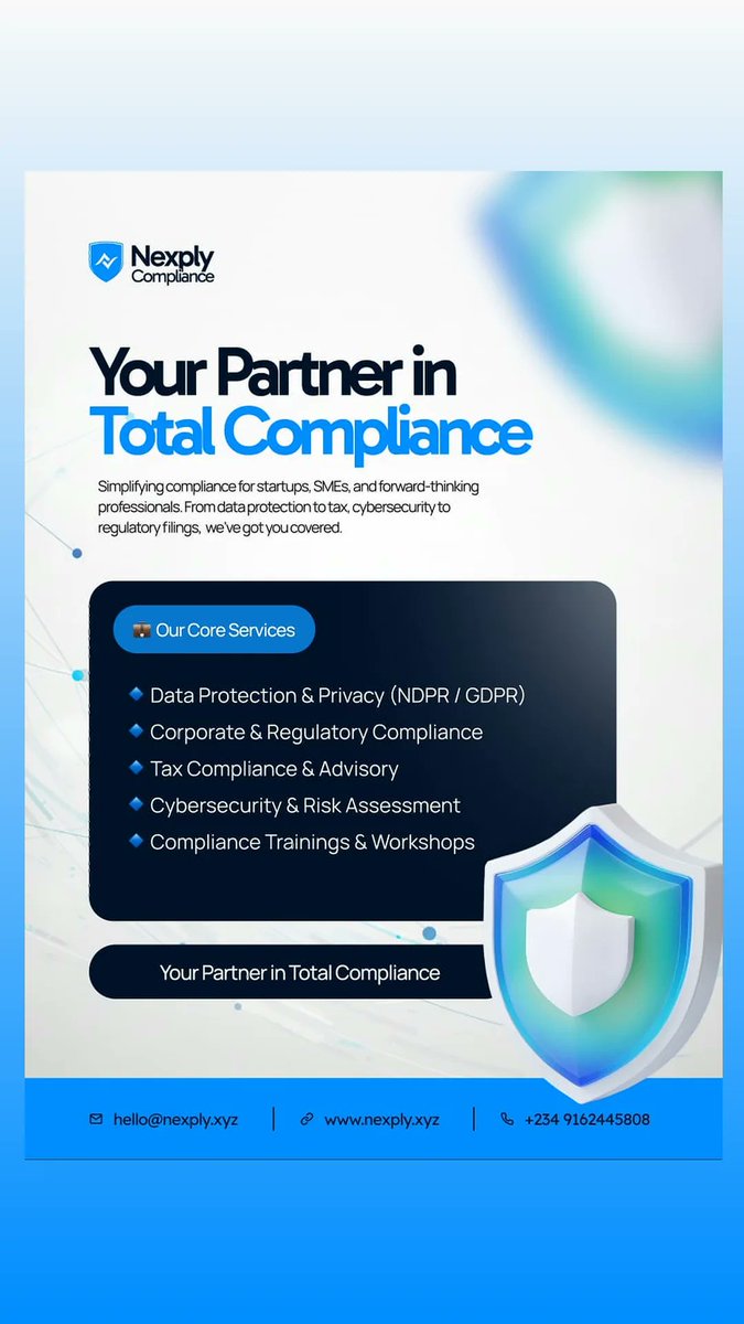 Tmiracy's tweet photo. Let's help you get compliant.

#Dataprotection https://t.co/AHBOxSTGRY