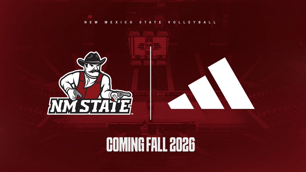 NM State Volleyball tweet media