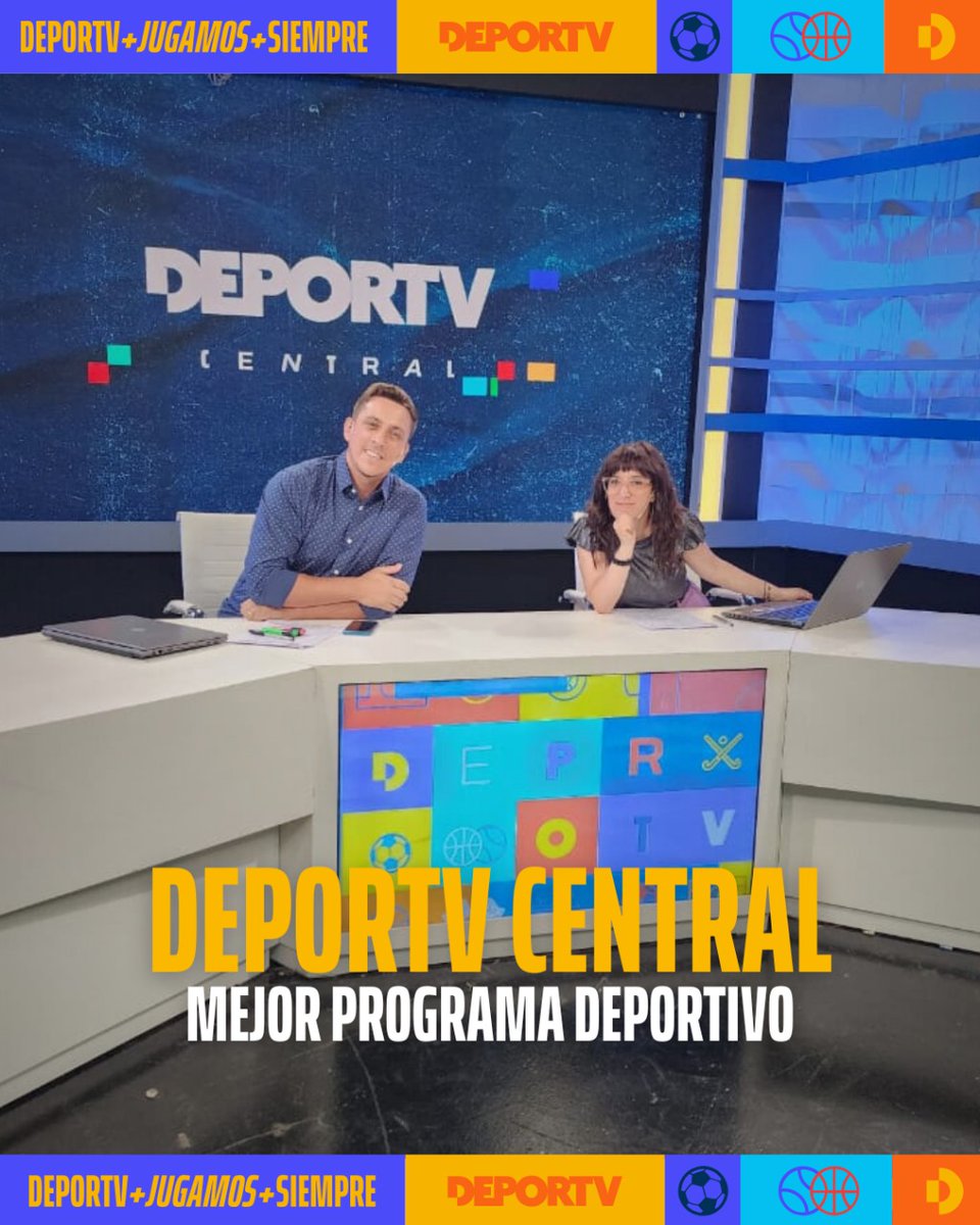 🙌 ¡DEPORTV CENTRAL GANADOR DEL PREMIO TAL 2025 A MEJOR PROGRAMA DEPORTIVO!

Luego de la nominación al Martín Fierro de cable, el programa polideportivo de la televisión argentina fue premiado con el principal reconocimiento a lo mejor de la televisión pública en América Latina.