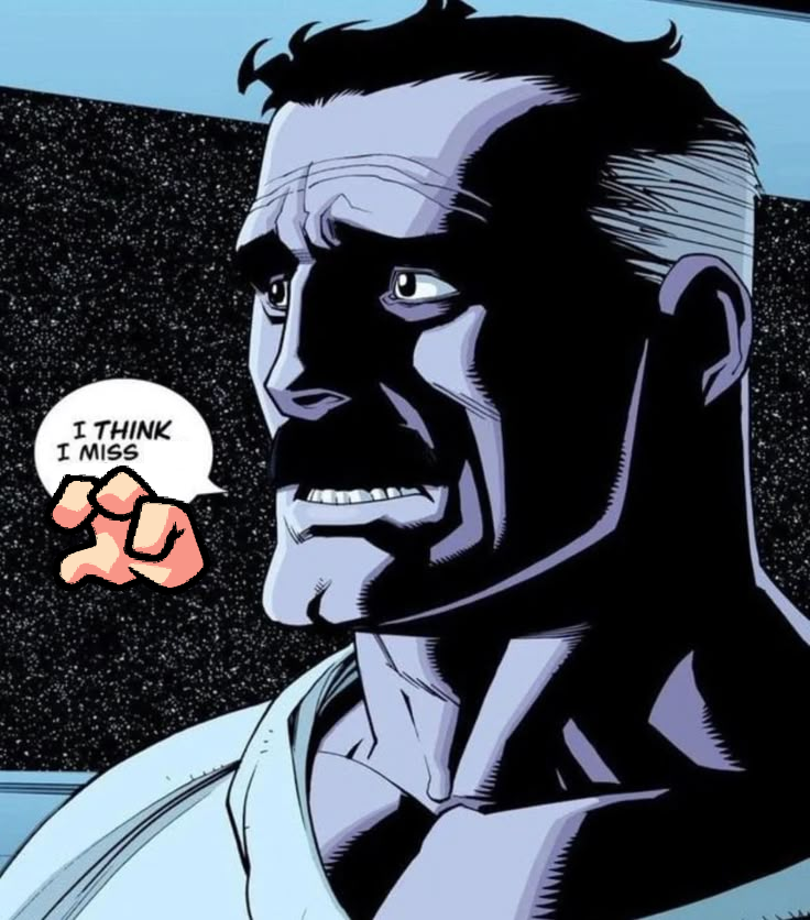 I think, I miss bf cringe hand