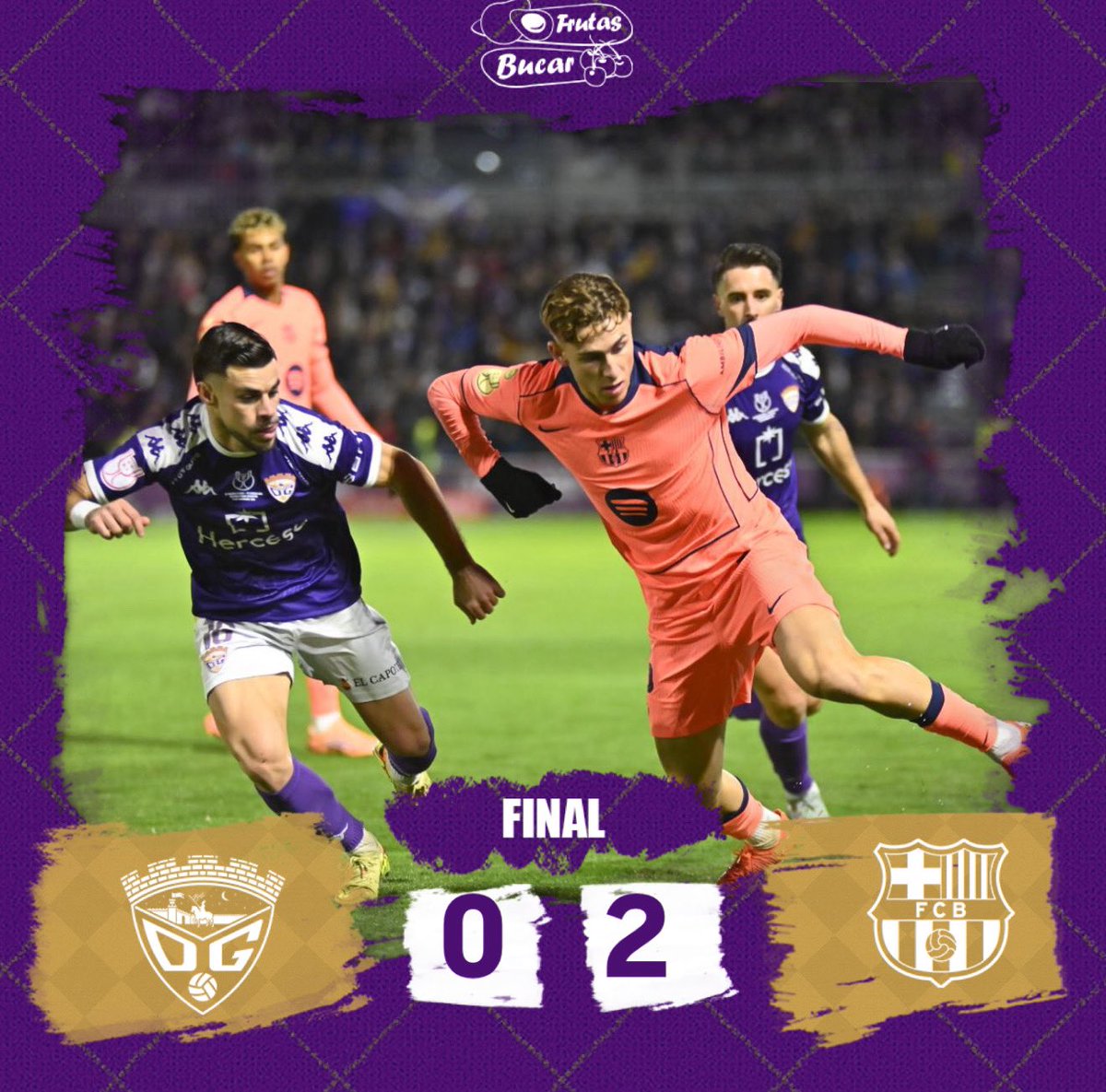 Un auténtico orgullo y un auténtico placer caer con tanto honor frente a un gigante.

💜 Encantados de habernos cruzado en el camino, <a href="/FCBarcelona_es/">FC Barcelona</a>.

Nos despedimos de un sueño que conseguimos hacer realidad.