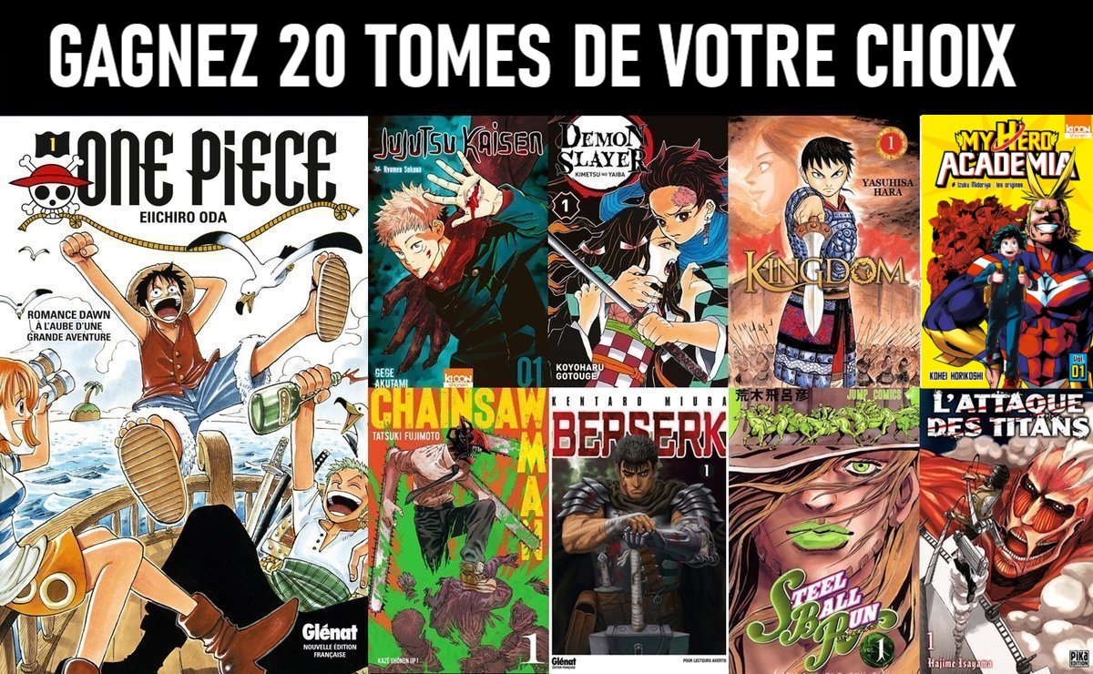 0nePieceNews_'s tweet image. 🎄 CONCOURS SPÉCIAL NOËL 🎄

C'est bientôt Noël donc on vous régale en vous faisant gagner 20 TOMES de votre choix !

🚨 FOLLOW @0nePieceNews_ 
↪️ RT + LIKE CE TWEET
✅ TAG UN AMI