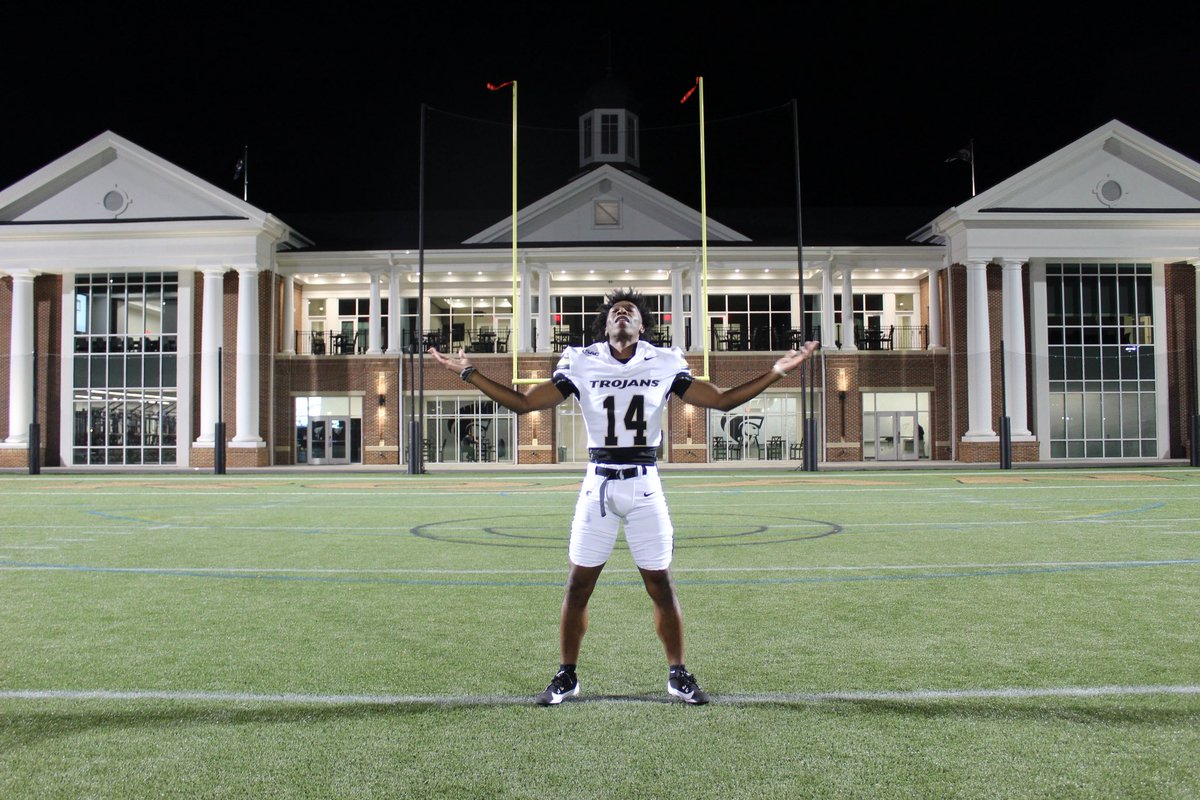 I want to give a thanks to all the coaches and staff who took time to recruit me throughout this process. 
After much thought and prayer, I will be committing to Anderson University 💛 Lets Work!! #AGTG <a href="/AUTrojansFB/">Anderson Trojans Football</a> <a href="/malikchevry/">Malik Chevry</a> <a href="/bobby_lamb/">Bobby Lamb</a> <a href="/coachhick/">Brett Hickman</a> <a href="/NewnanSTRENGTH/">Coach Dano Burdette</a>