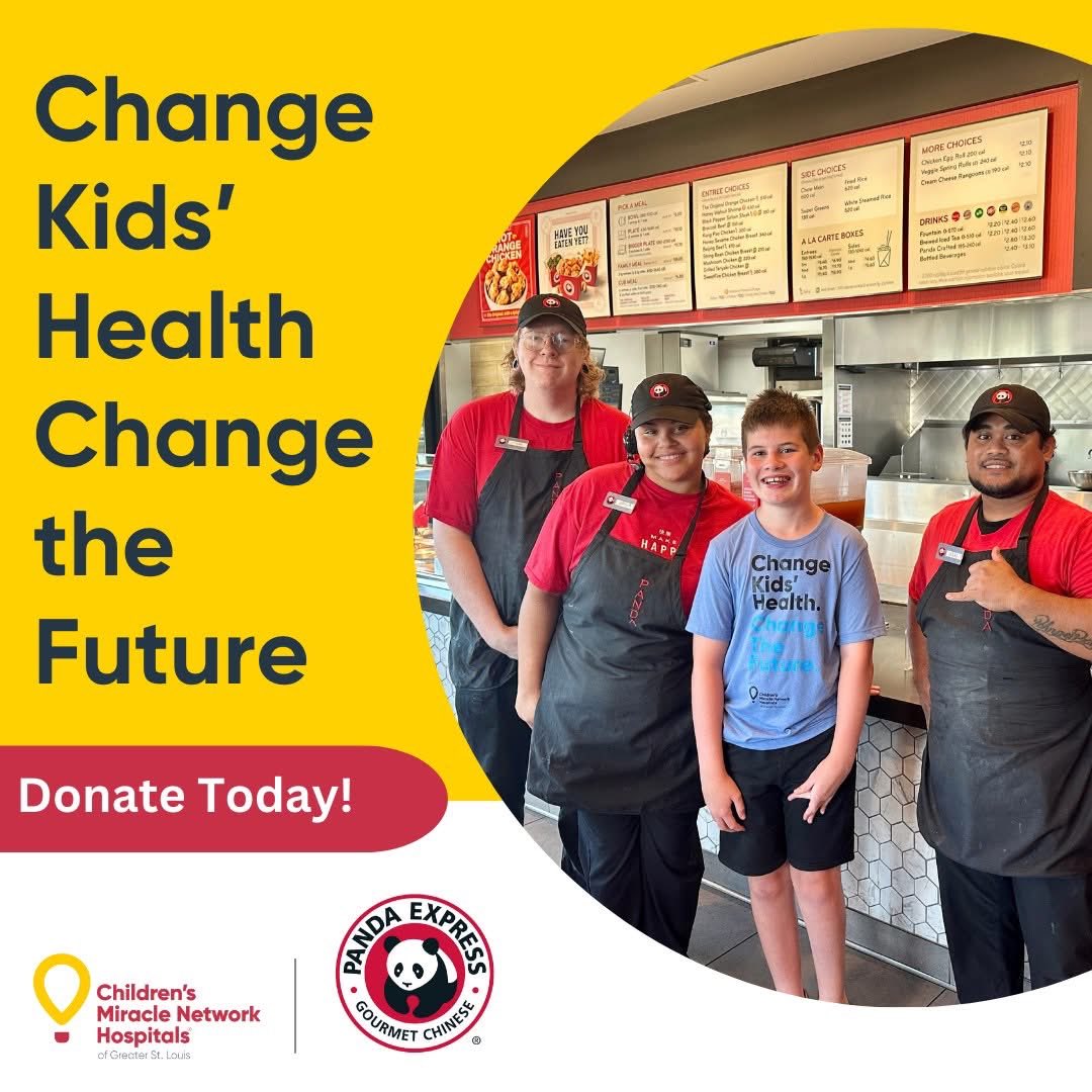 🍜✨ Make a Difference with Your Meal!

Next time you visit <a href="/PandaExpress/">Panda Express</a>, say “yes” to donate at checkout. Your donation supports local Children’s Miracle Network Hospitals, providing care and brighter futures for kids and families in our community.