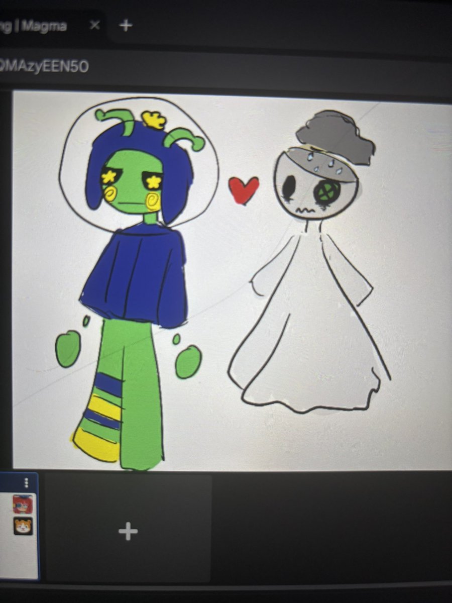 Lloves2121's tweet image. creek but in the amazing digital circus this is just a rough sketch i plan on making a legit drawing of them at some point also tweek is supposed to be a rain doll #creek #sptwt #tadc