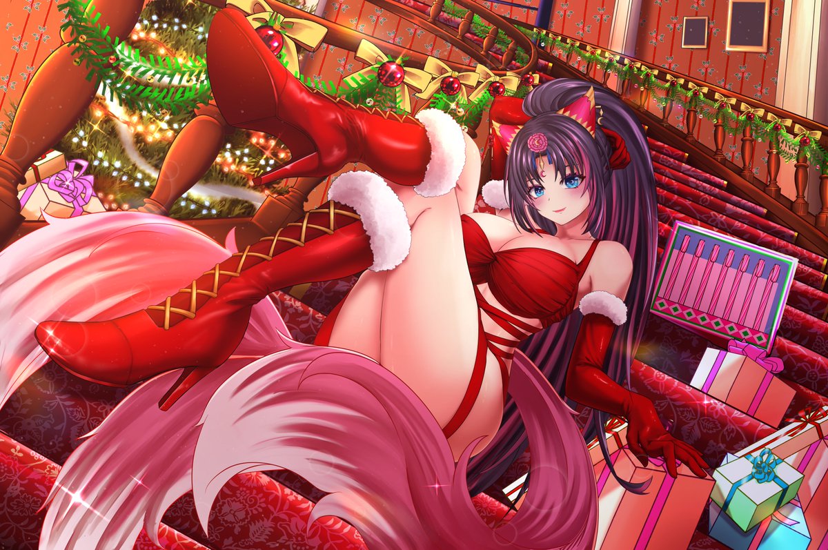 TihoMoon's tweet image. You wanted something? Nope me being here is already a gift! 🎁✨

Happy Xmas! 🎄❄️

🎨: inariko