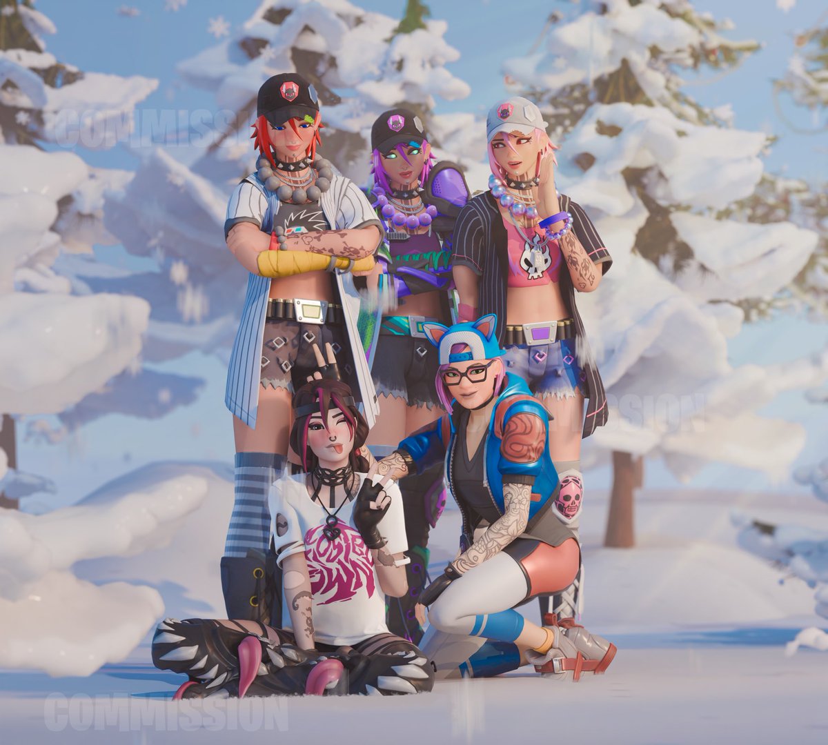 ❄️🎄

Dm for commission :3

#Fortnite #FortniteArt