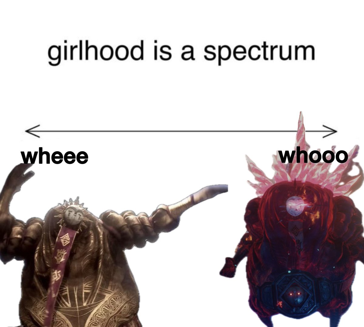 The ‘wheee’ balances the ‘whooo’