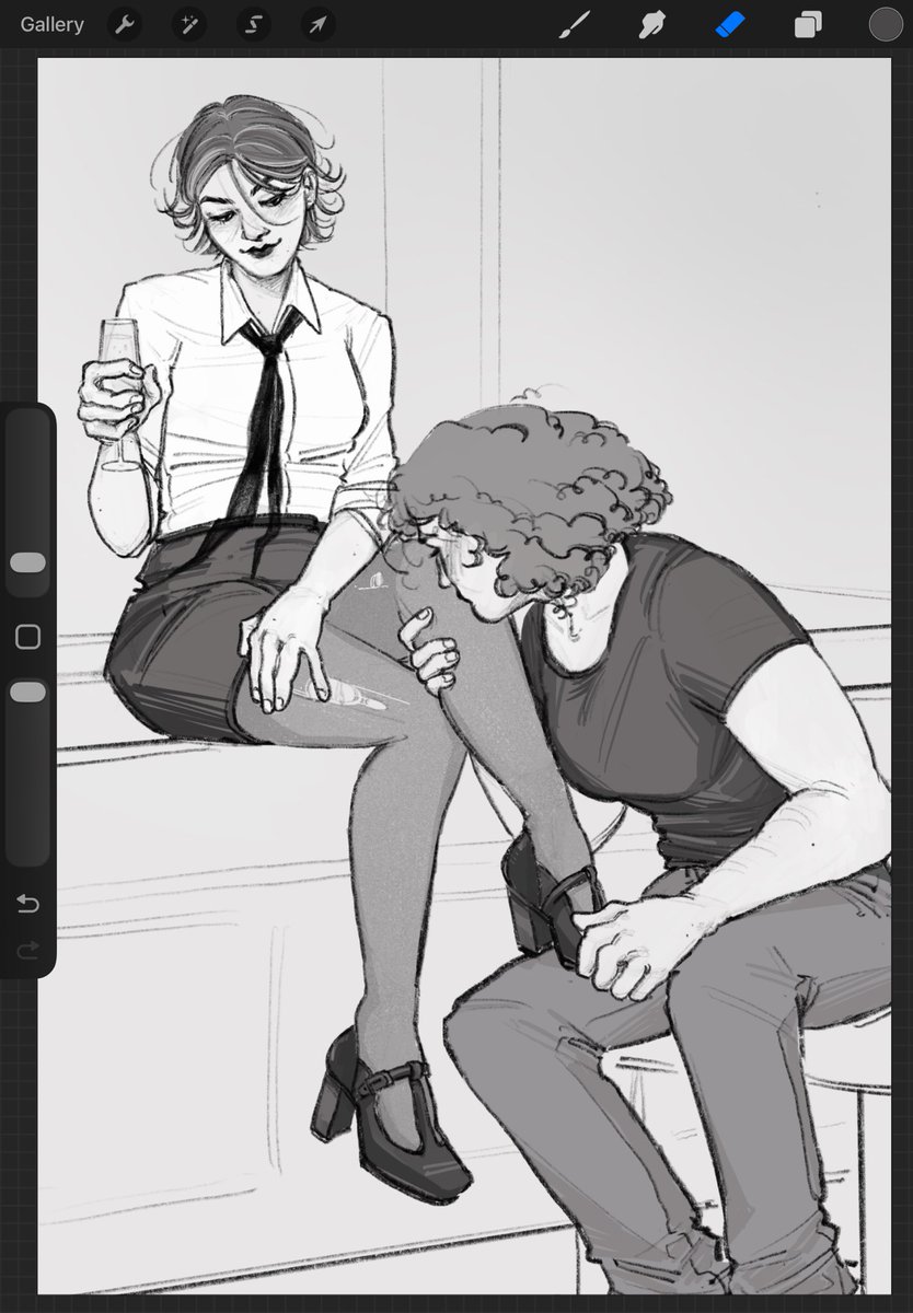 some femcr rayrard with secretary rard 💚 my lovely office lady wife 

and if you have seen the alt version of this ….. shh