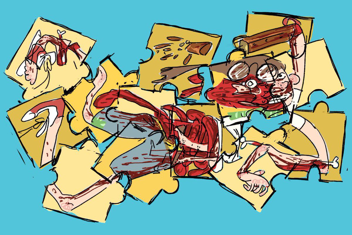 weenmaky's tweet image. #oc little puzzle