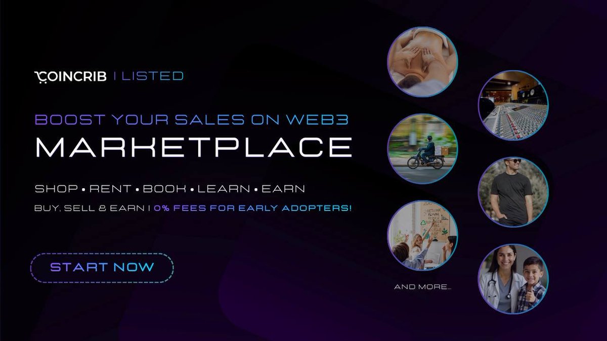 MajimeTanaka's tweet image. 🚀 $CRIB — a token that works for the community. Subscribe to sell early and enjoy free ad slots, write-to-earn, and token-holder rewards.

- Safe 50% fees: coincrib.io/ascendex
- Test APP: coincrib.netlify.app
- Website: coincrib.io