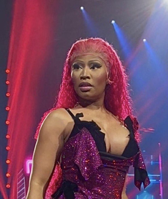 RedMedia_us's tweet photo. Nicki Minaj makes history as the first female artist to be featured on a song certified backwards after fraudulent sales were removed.

Her collaboration with 6ix9ine, “FEFE,” went from 8× Platinum in 2019 to 10 million units sold, then boom re-certified as 5× Platinum in 2025. https://t.co/sAGsdiItxI