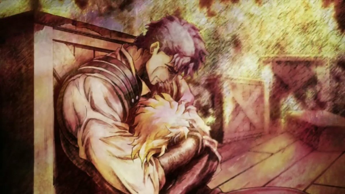 El paralelismo que hay entre Richi de Derry y Jonathan Joestar:

-Ambos son caballeros
-Se pelearon contra el diablo
-Ambos no tenian miedo
-Protegieron a la mujer que más amaron
-Se sacrificaron muriendo en un incendio

Muy god