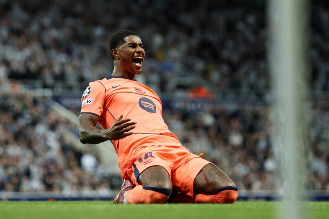 راشفورد مع برشلونة هذا الموسم. 23 مباراة. 7 أهداف. 8 تمريرات حاسمة. 15 مساهمة تهديفية 