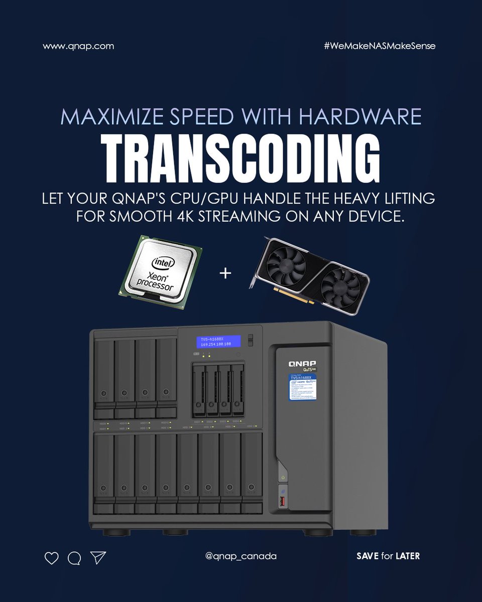QNAP Canada tweet media