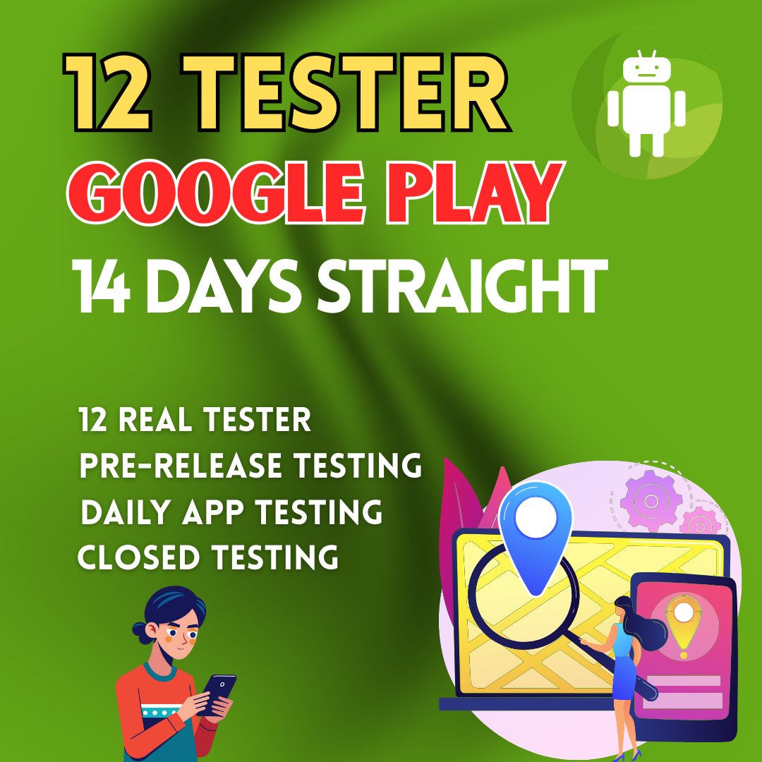 mst_repa's tweet image. Are you looking for Unique12 testers for Google Play Console?
Let us help you test your app with our 12 authentic app testers on different, unique devices. 

➡️ Visit Now: fiverr.com/s/Zmvpyek

#12testers
#12testingservice
#doordashfairy
#VanityFair
#MickFoley
