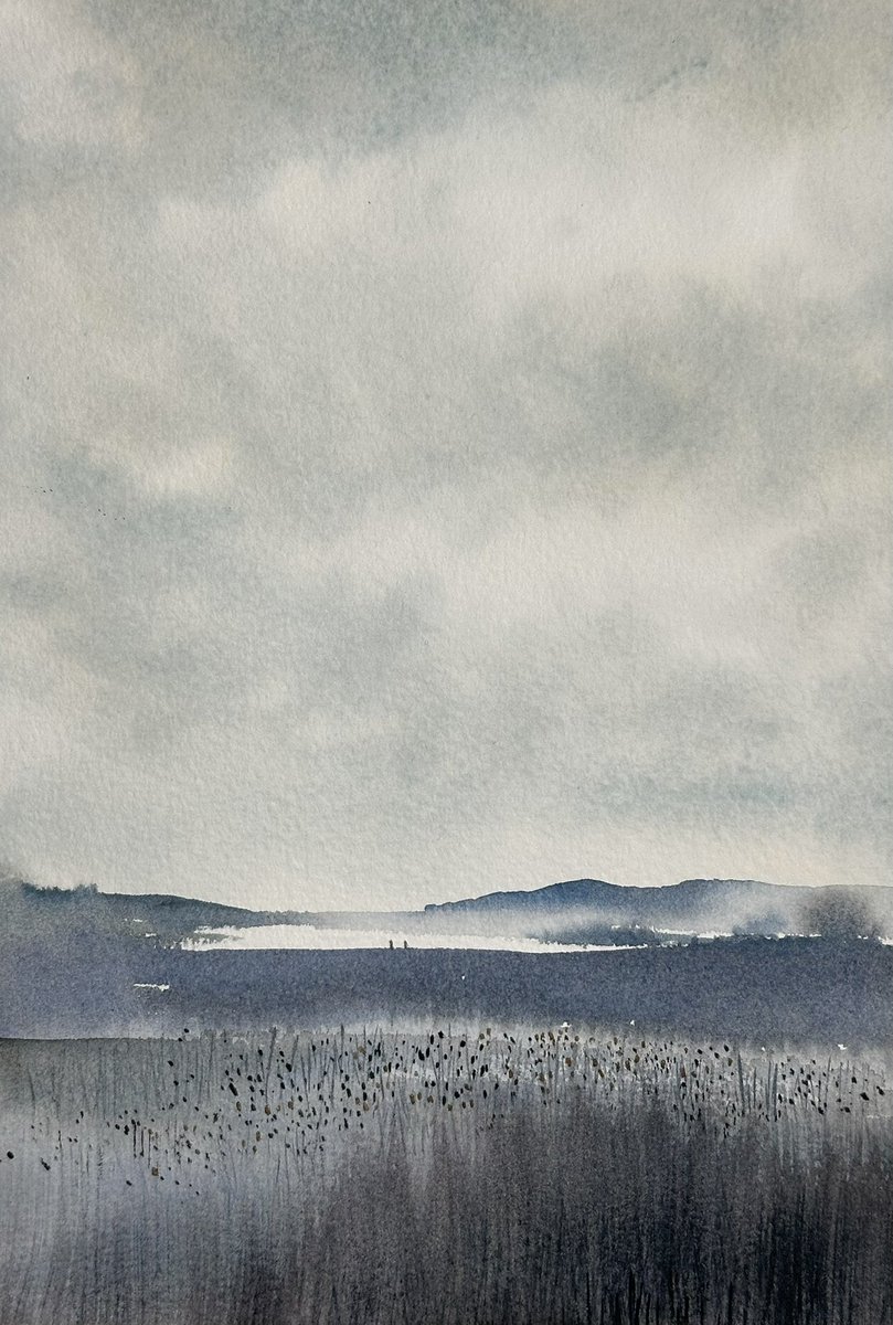 「冷たくて静かな朝」

#watercolor #水彩画 #透明水彩 #旅の詩 #光を運ぶ者