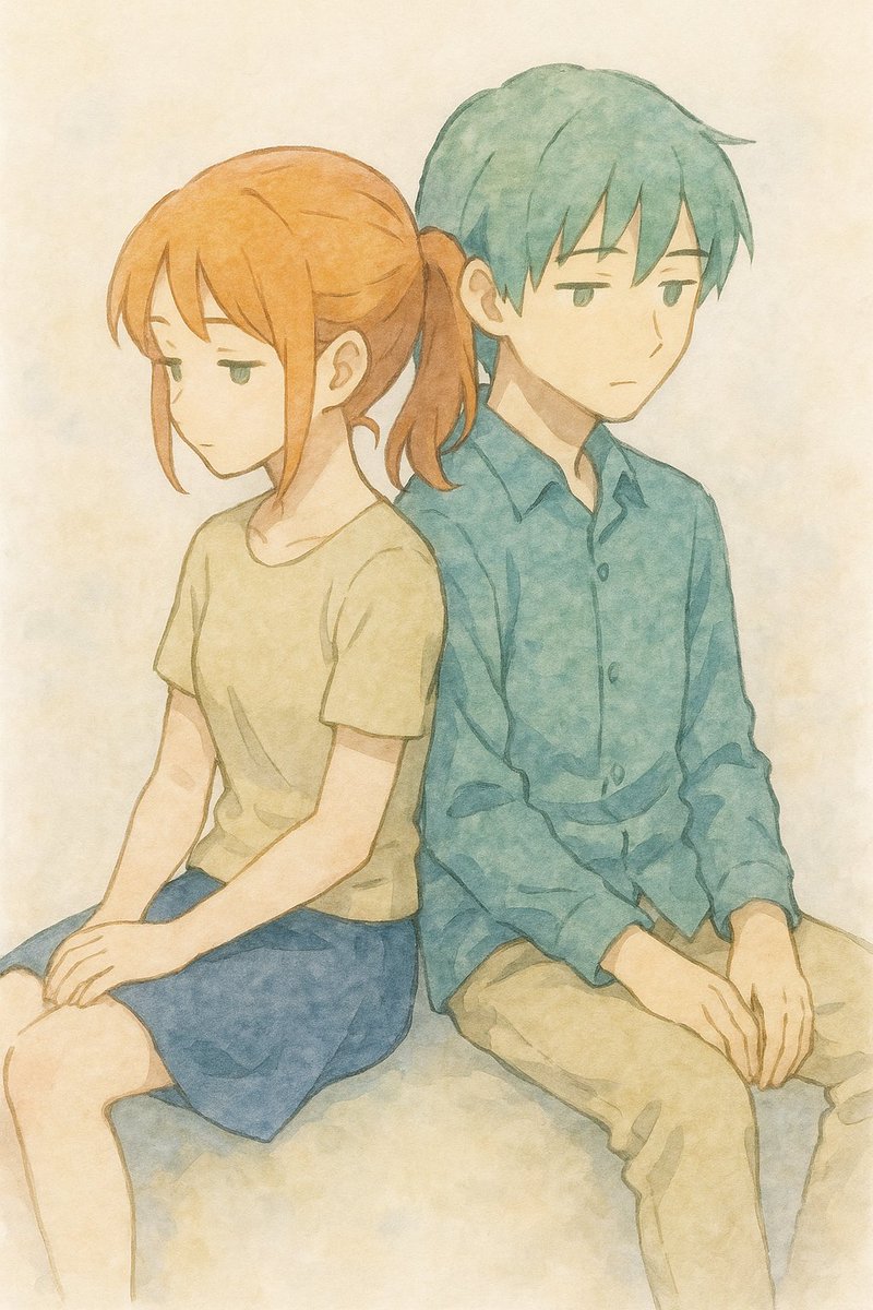 ちさ蘭 回復過程の記録2】 お互いに腰を下ろしたけれど、まだ寄り添い