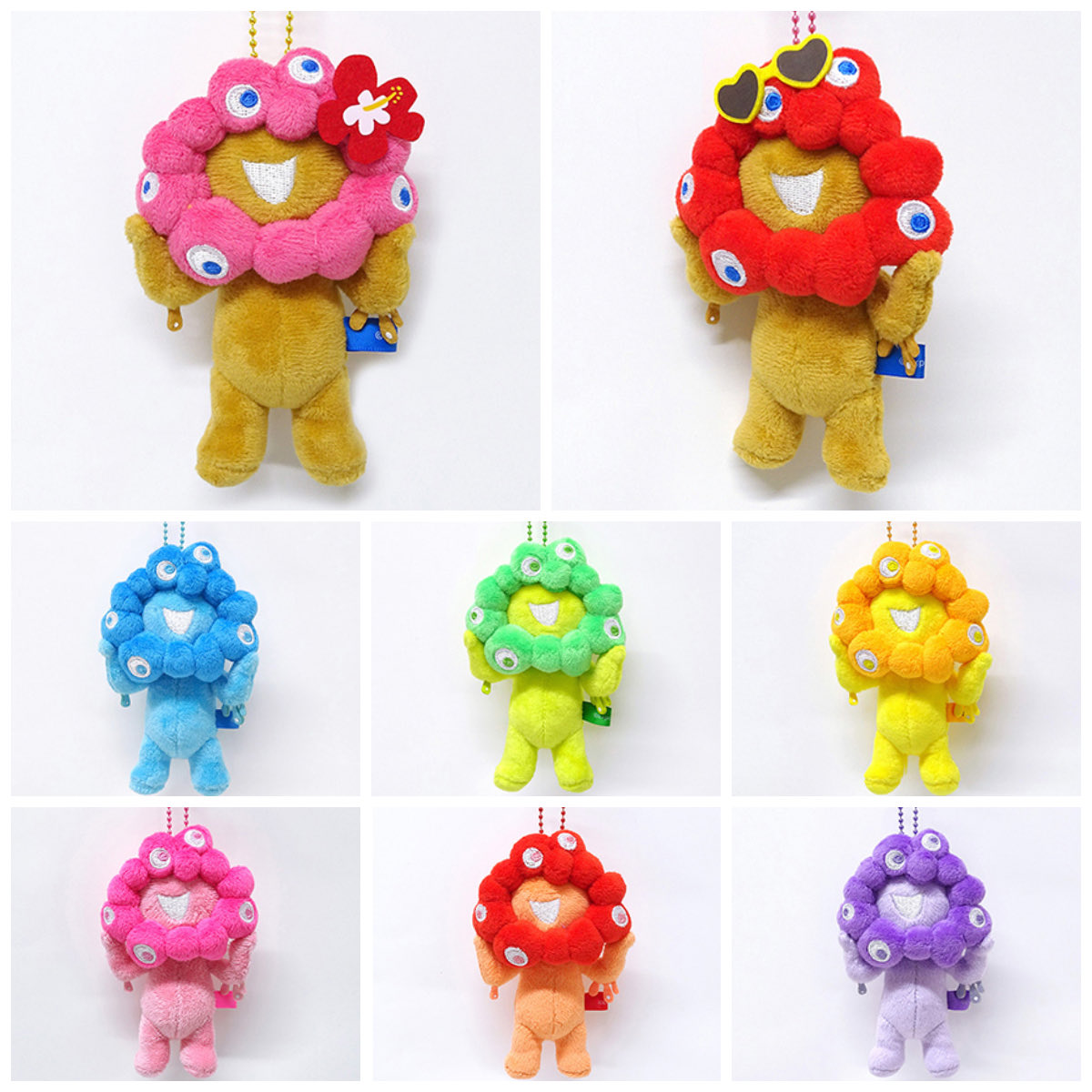 ミャクミャク】日焼け＆推しカラーのボールチェーンマスコット！大阪