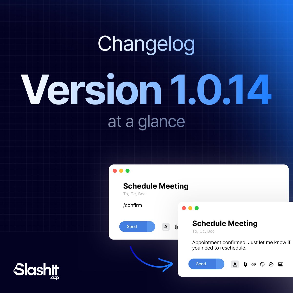 Slashit App tweet media