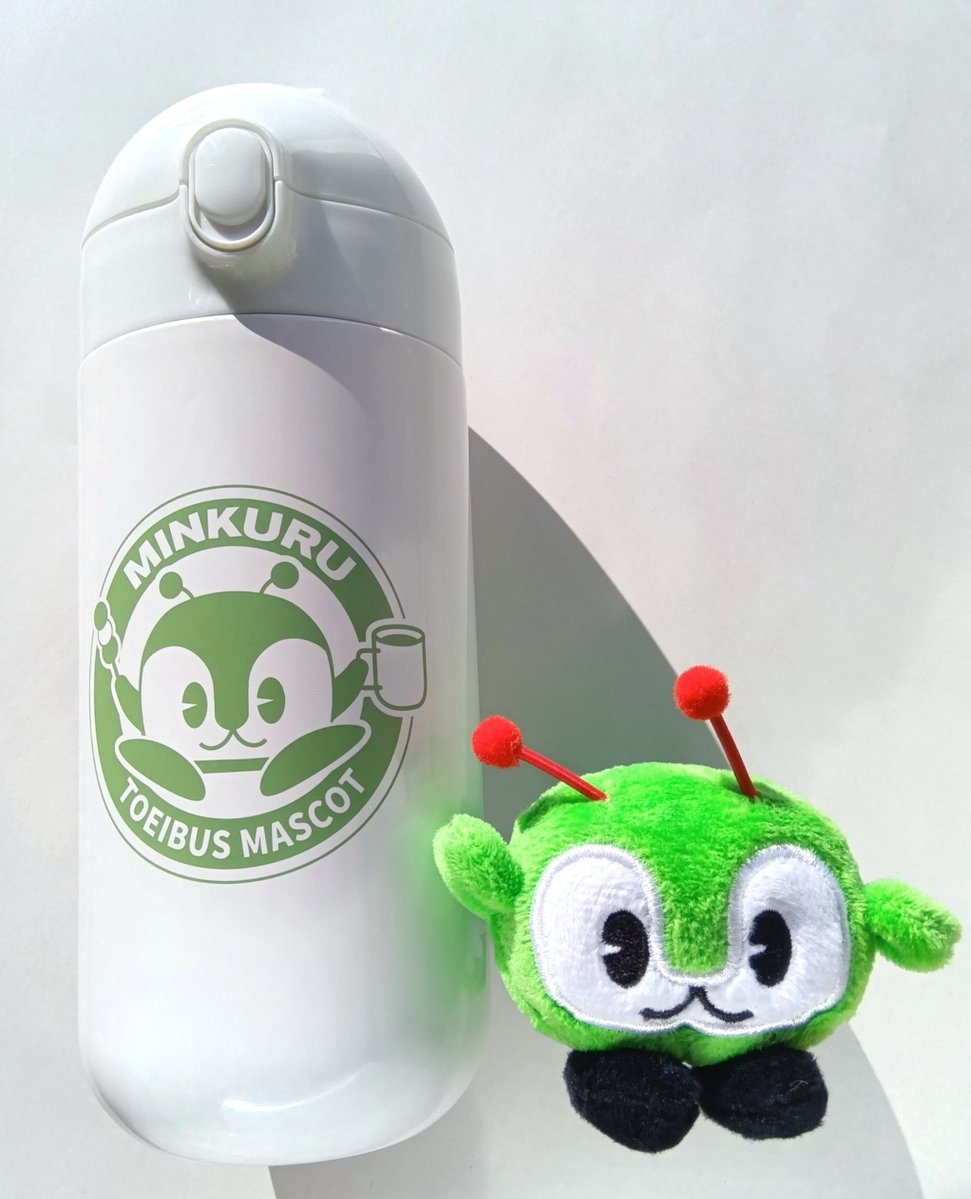 コミケ販売グッズを一部ご紹介📢 ＼ 💚みんくる・都バスサーモ