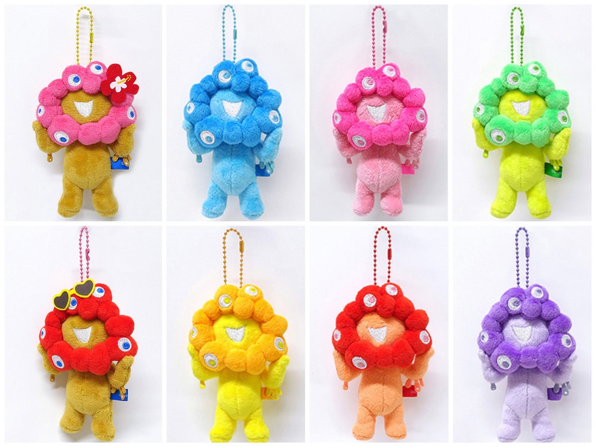 推しカラー 日焼け コンプリートセット ミャクミャク 日焼けミャクミャク 推しカラーミャクミャク ボールチェーンマスコット