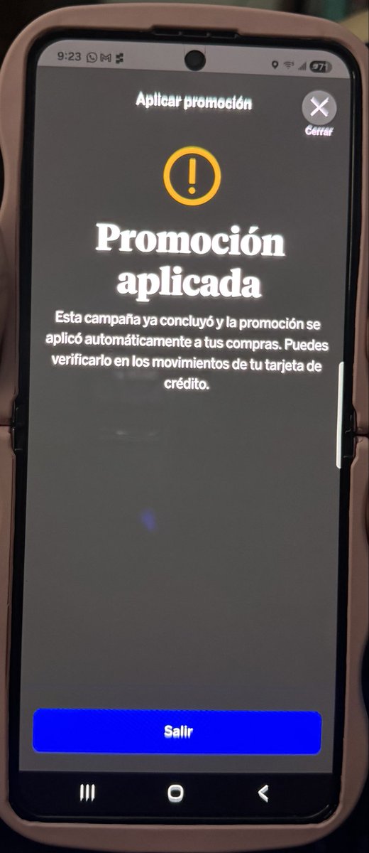 _SoyAvelar's tweet photo. Oye @BBVA_Mex, ahora resulta que la promoción del Black Friday no es aplicable porque tenía que seleccionar la compra que quería diferir a MSI, cuando los términos y condiciones decían que en automático se aplicaba la promoción, siempre y cuando se haya activado 👇🏼 ¿Qué pasó ahí? https://t.co/cunJClEWYz
