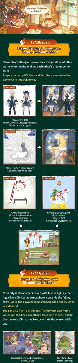 TreeofSaviorNEO's tweet photo. ✨ A warm winter update is arriving in Norn ✨
As snow gently falls across the city, new stories and creations quietly take shape. Every reward is yours just by playing.
Slow down, stay active, and enjoy this peaceful winter chapter in Norn. 🤍
#TOSNEO #WinterUpdate #Giveaway https://t.co/hL46kG85KA