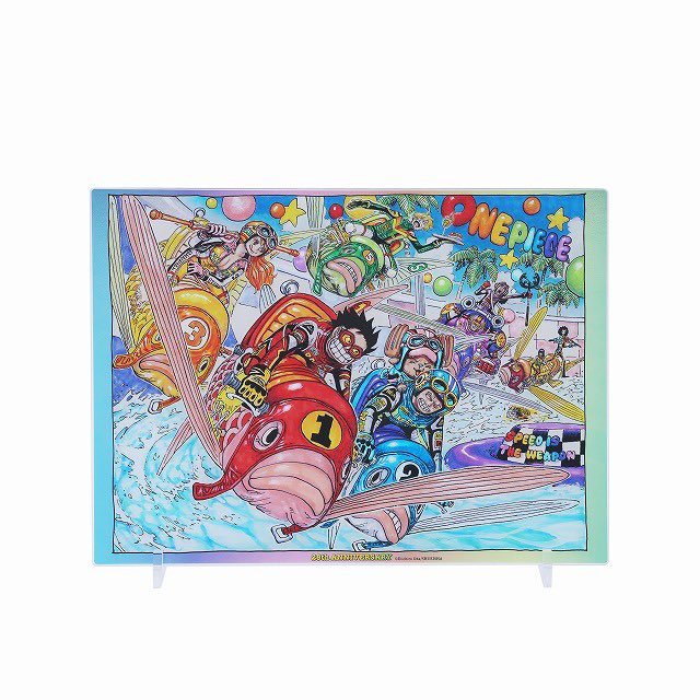 予約引取開始】 原画商品 『ONE PIECE』箔入りアクリルアート －連載28