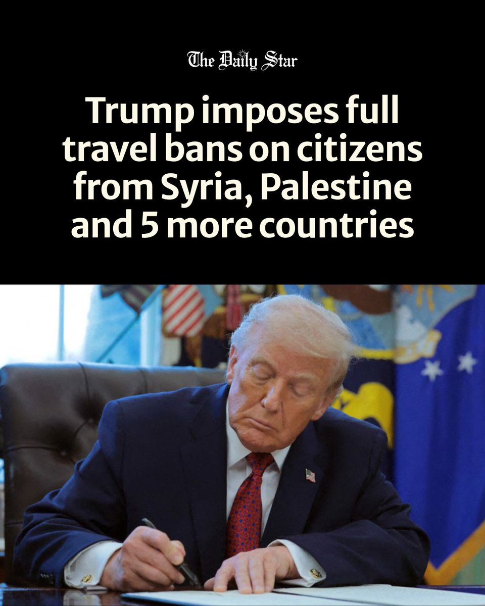 US Expands Full Travel Ban to Seven More Countries President Trump Announces