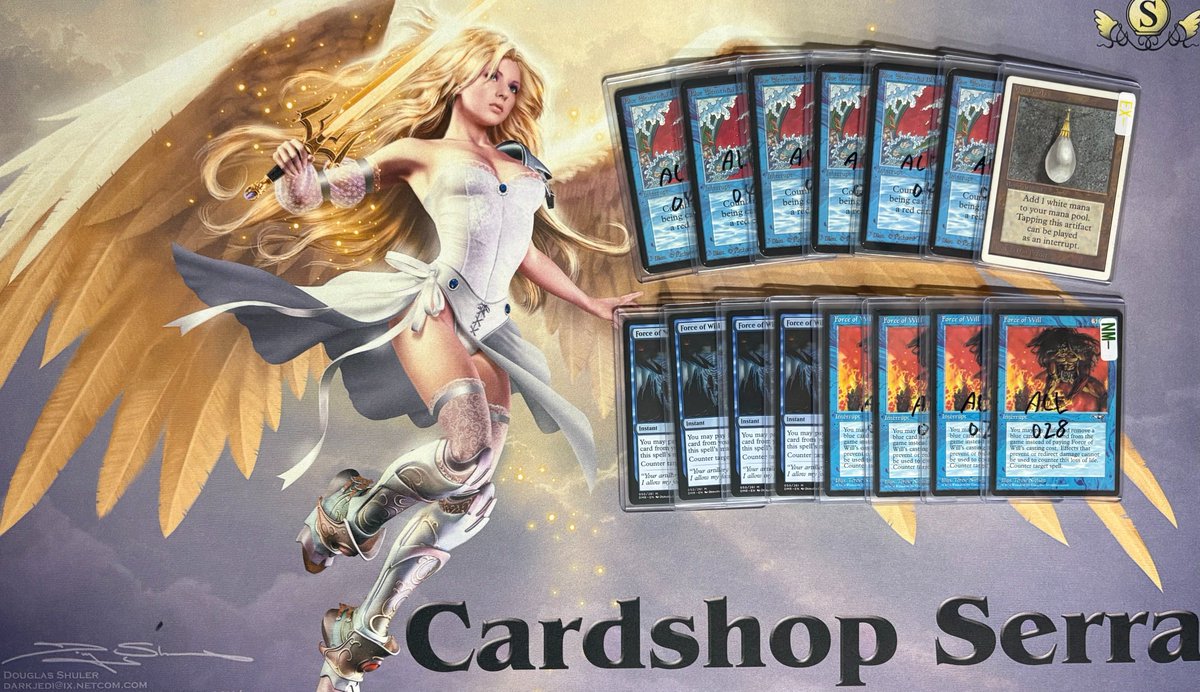 商品入荷告知】 高額商品入荷！ アルファ版の《青霊破/Blue Elemental