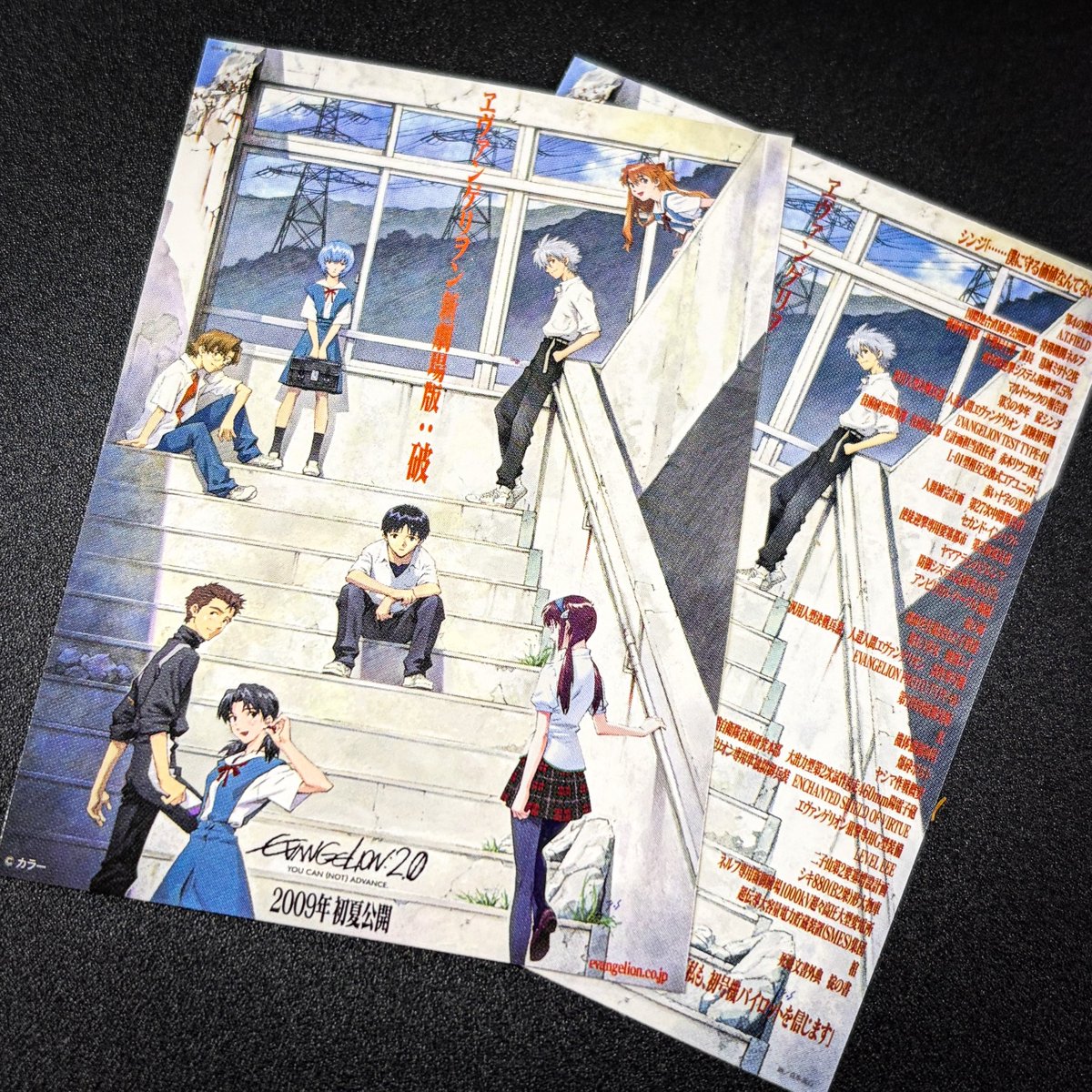 Broken NERV Paper Weigft 劇場版 限定 2種類セット Broken NERV Paper Weigft 劇場版 限定 2種類セット