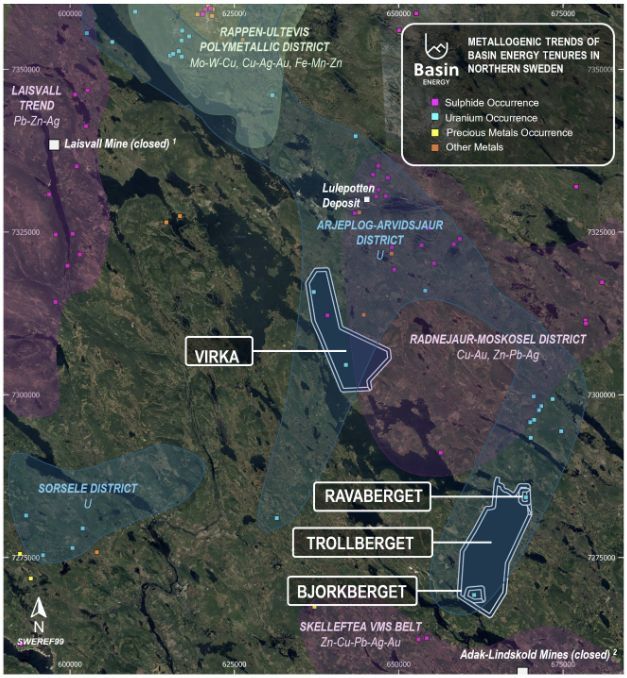 Did you know Basin Energy (ASX: BSN) data trawling and re-assessment of historic drill core in northern Sweden has confirmed shallow, high-grade uranium mineralisation that remains open along strike and at depth?

#BasinEnergy #Uranium #SwedenMining #ExplorationResults