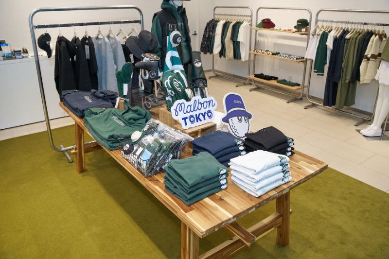 MALBON GOLF（#マルボンゴルフ）が ブランドとして東京初のPOP-UP