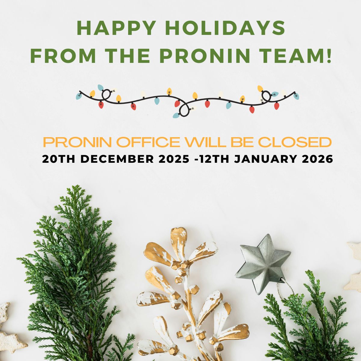 PRONIN International tweet media