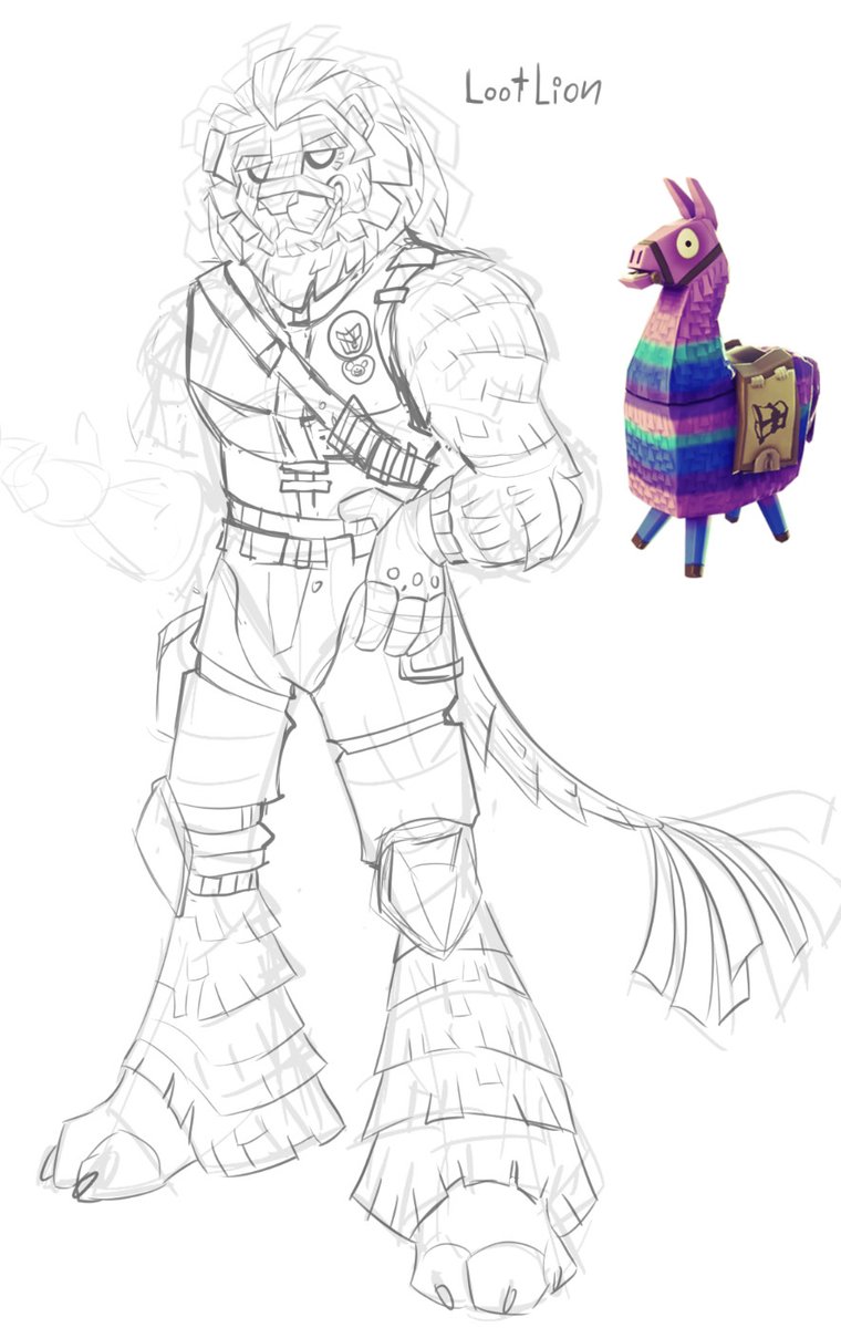 DOCMARVELLO's tweet image. Unfinished anthro skins…
Gunner and Loot Llion. Hope to get around to finishing them over winter break :]

#FortniteArt 
#Fortnite 
#FortniteFanArt