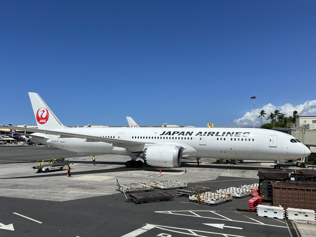 kiiro_mini's tweet photo. @JALCardOfficial 夏のホノルル空港☀️✈️

#飛行機の日 https://t.co/ArqKugP39W