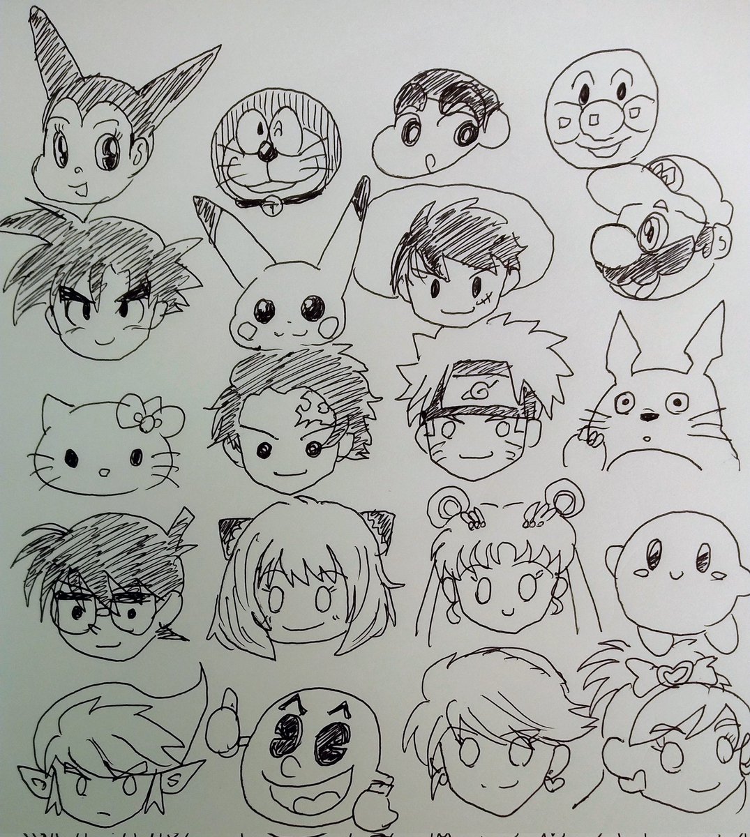 アナログイラスト アナログイラスト展 #川崎文具店 線画…出来た 新色アンフェイディング