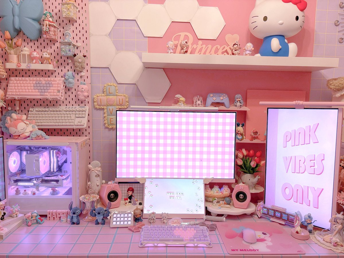 shiroe___pipipi's tweet image. ⁡
新入りの子たちと棚から出した子たち🤲´-
にぎやかわっしょい❕
⁡
#desksetup