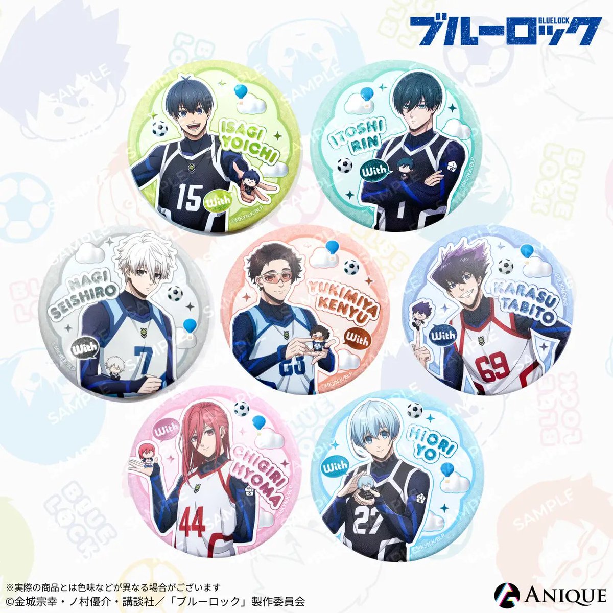 TVアニメ『ブルーロック』POP UP SHOP「KINOKOSといっしょ」渋谷・大阪