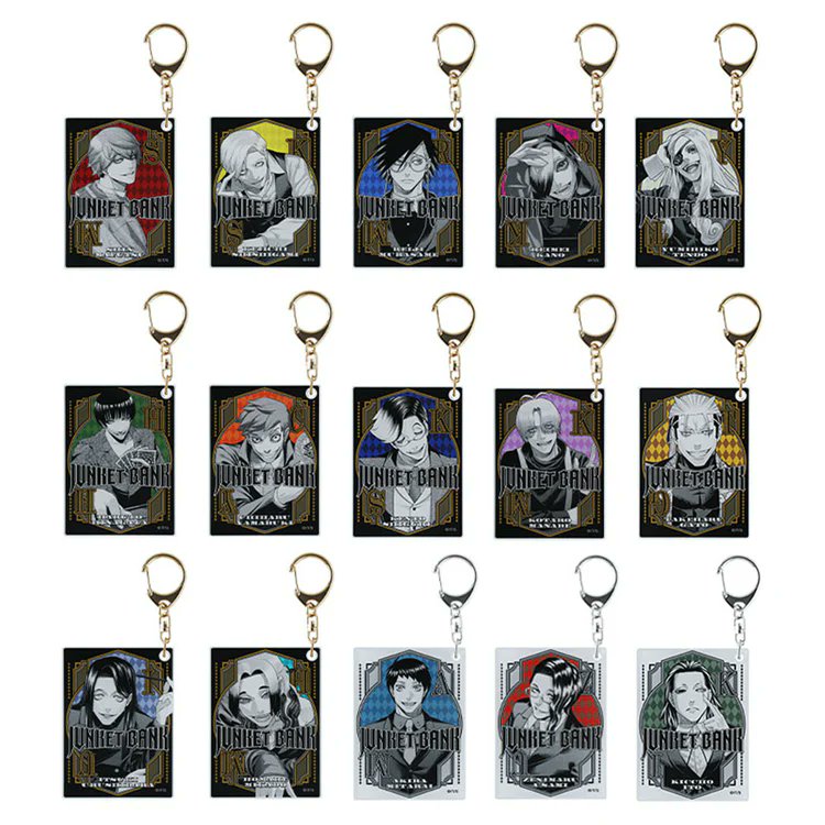 ジャンケットバンク アクリルヘアゴム　18点セット ジャンケットバンク アクリルヘアゴム プライズの情報サイト キャラ