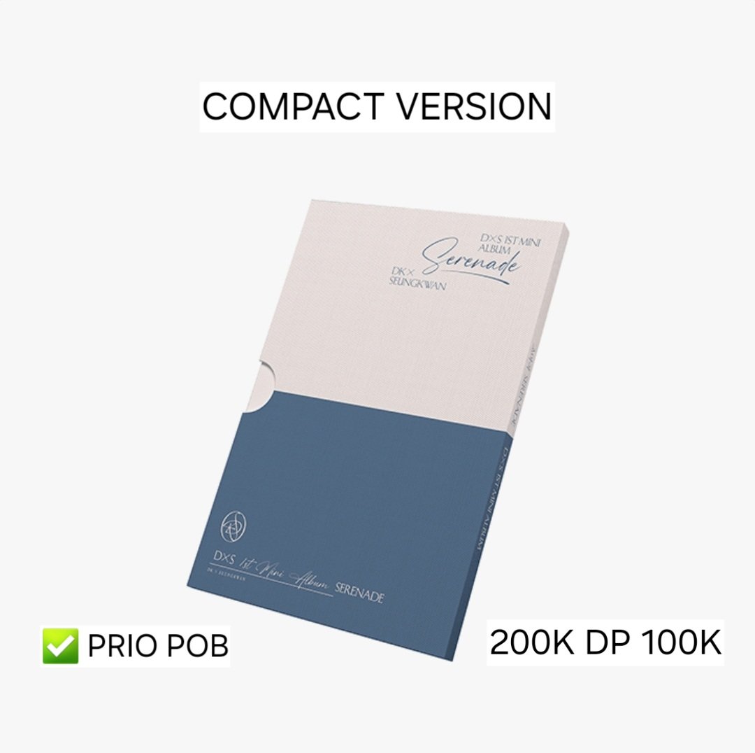 sunflowerorders's tweet image. PO DXS MINI ALBUM "SERENADE"

💵 Harga di gambar
✅️ Fix/prio versi
✅️ Prio POB
✅️ Inc packing
📍 Tangerang
📅 10/01/26 3PM

✉️ Fastresp via link di bio
🛒 Order &amp;amp; info selengkapnya: 
s.id/PODXSSFLGO
📑 Our previous order:
#arrivedsunflowergo

SLOT FIX VERS DI REP