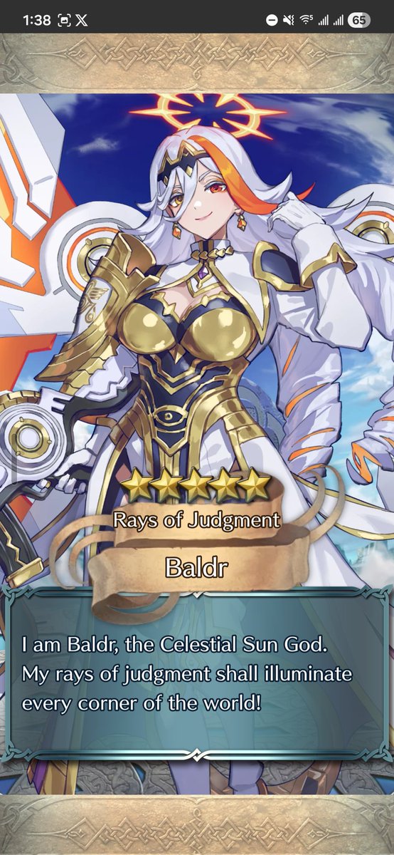 // Log into FEH first time in months, picked the baddie. 

Im a simp of a girl.
