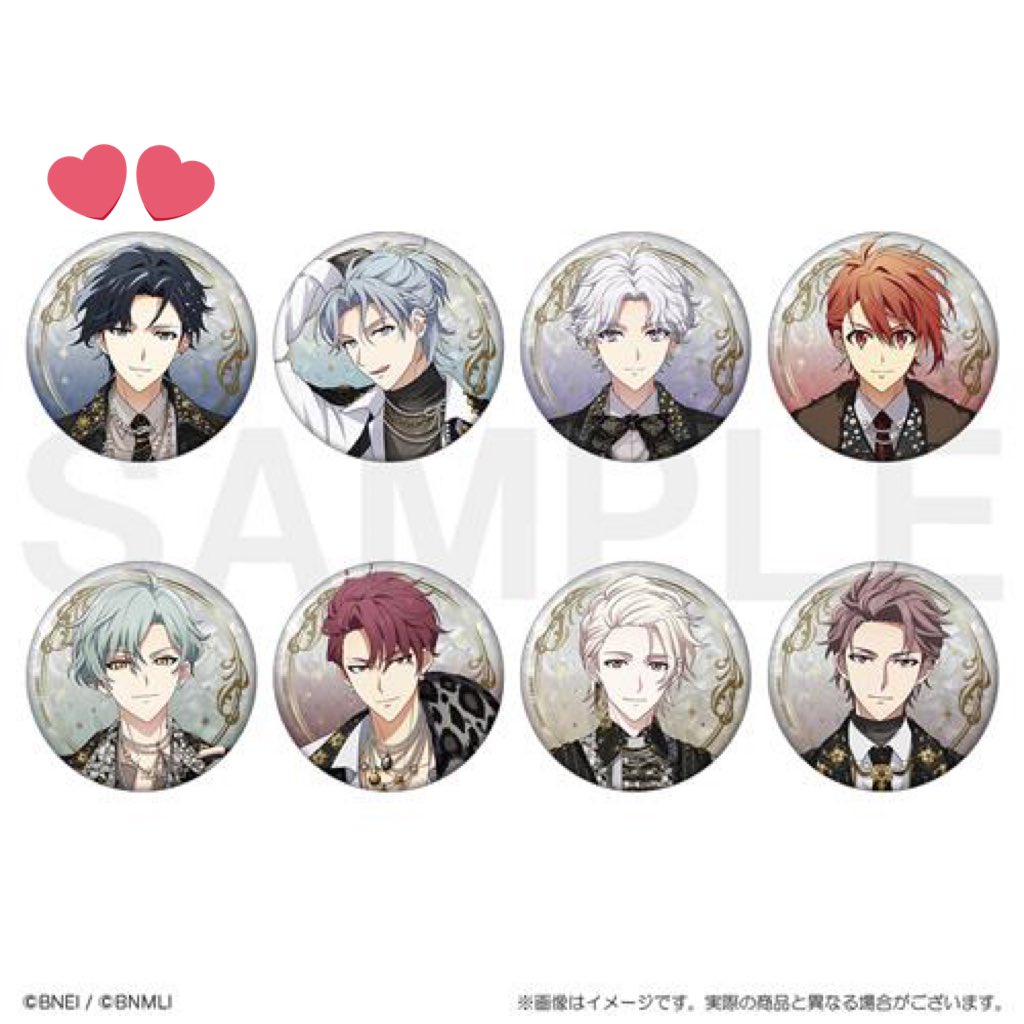 交換】アイナナEXPO 缶バッジ A 譲＊壮五 陸 トウマ 巳波 虎於 求＊一