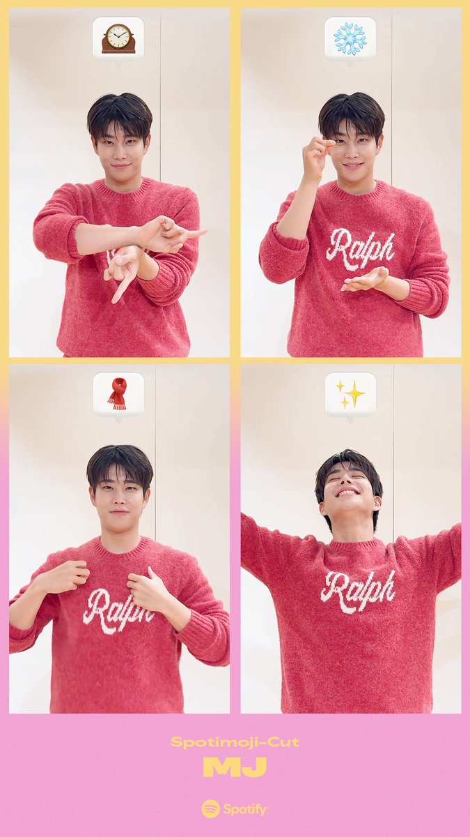 SpotifyKR's tweet image. 오직 스포티파이에서만 볼 수 있는
MJ의 스포티모지컷📸