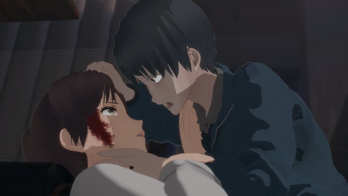 arainydancer's tweet image. Some stills from an animated short film I'm working on right now